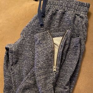 Pact organic size large blue sweat pants